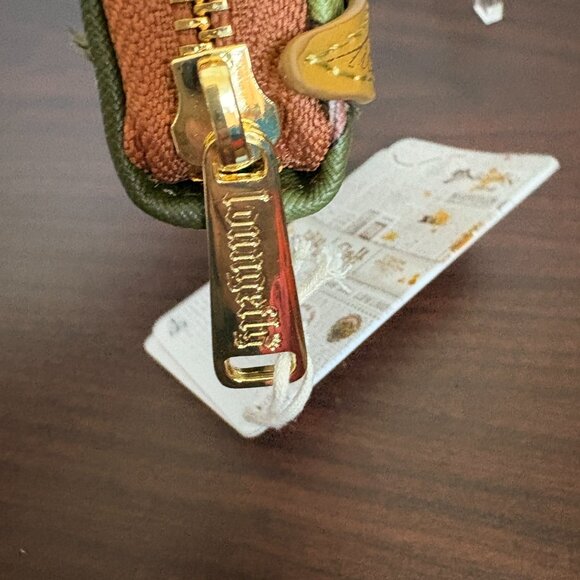 Loungefly Harry Potter Golden Snitch Zip Around Purse Vegan Leather NWT - Picture 4 of 6